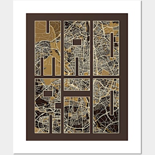 Madrid, Spain City Map Typography - Pastel Posters and Art